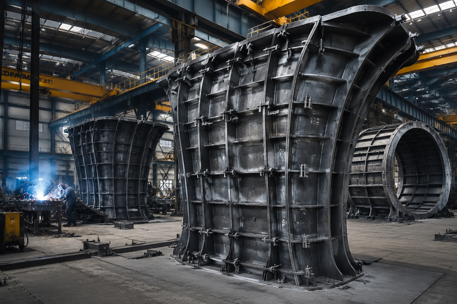 راهنمای جامع طراحی، ساخت و کاربرد قالب‌های خاص بتن (Special Formwork)
