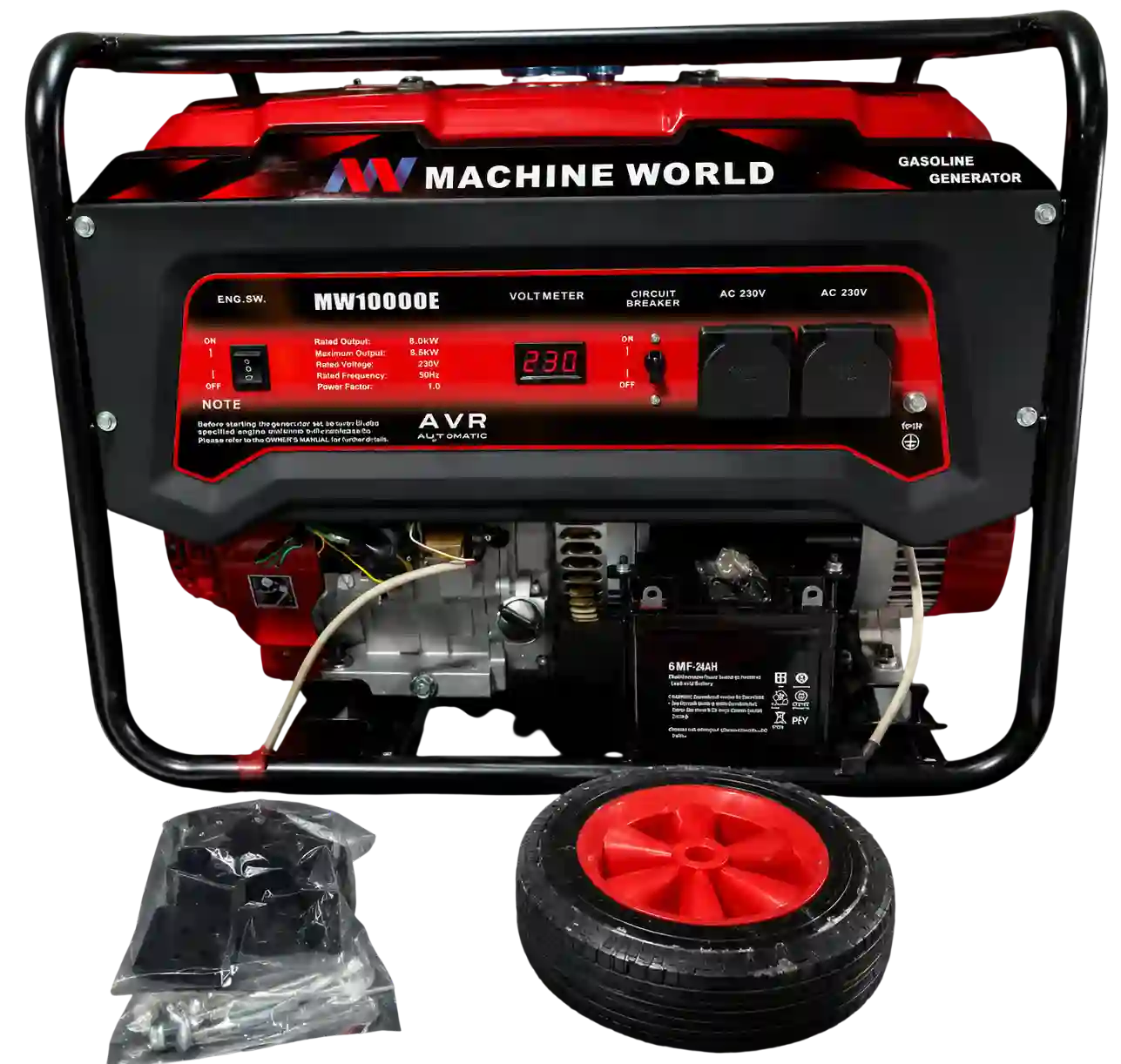 موتور برق 8.5کیلو وات استارتی MACHINE WORLD مدل GG-MW10000E