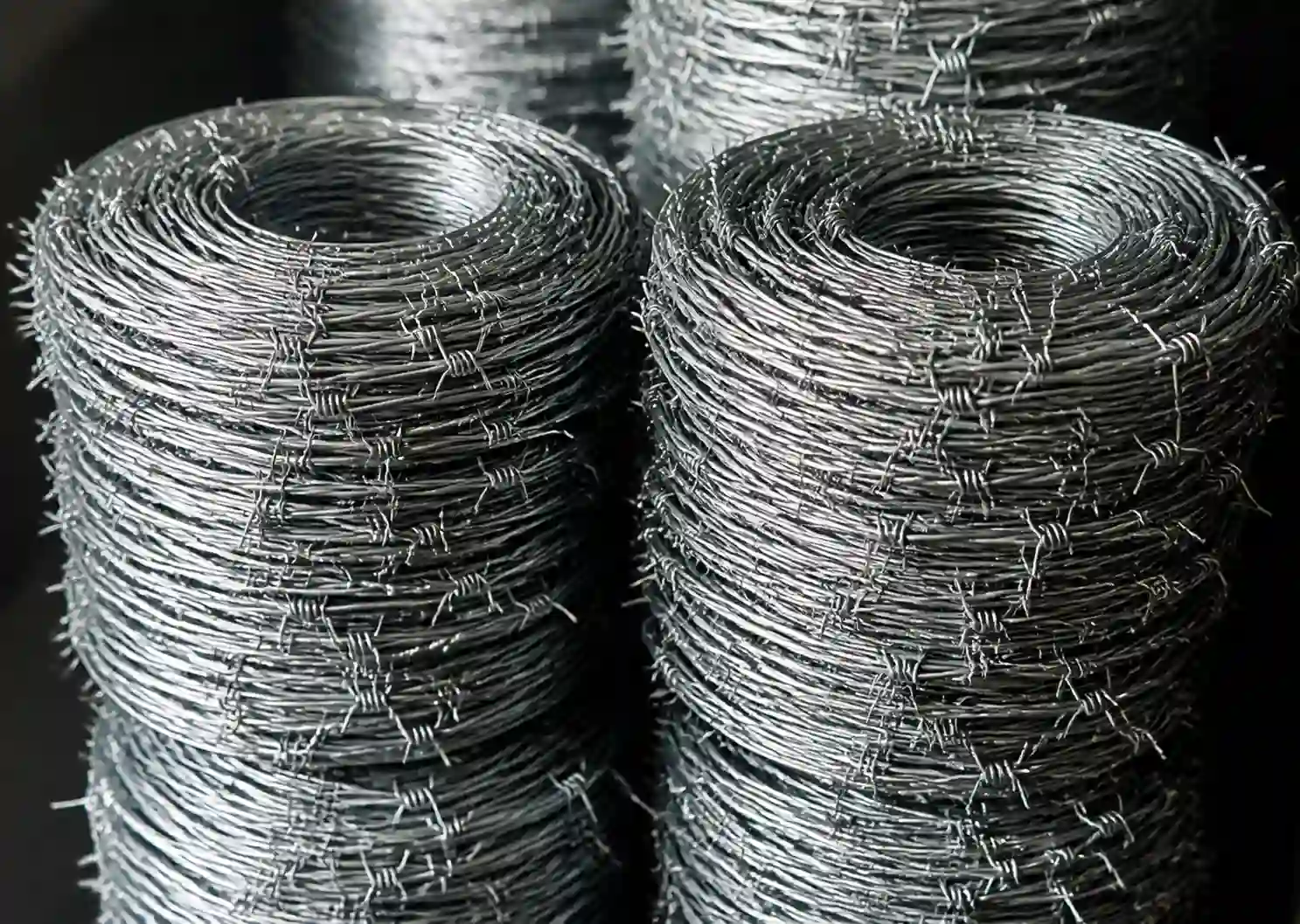 سیم خاردار ( خطی و حلقوی ) (Barbed wire) کد MS07