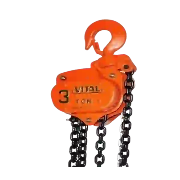 جرثقیل دستی ویتال3 تن زنجیر 6 متر کد AL61